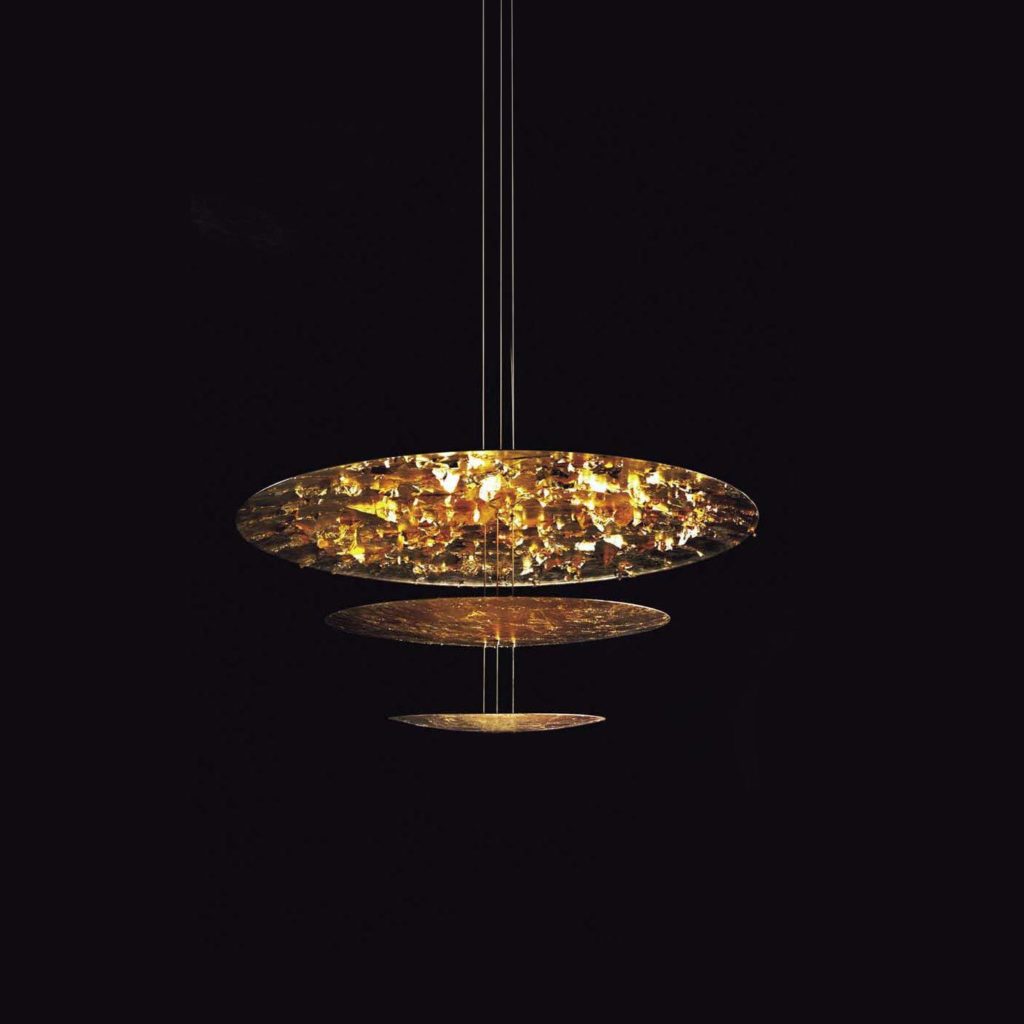 luminaire suspension Macchina Della Luce Cattelani & Smith or