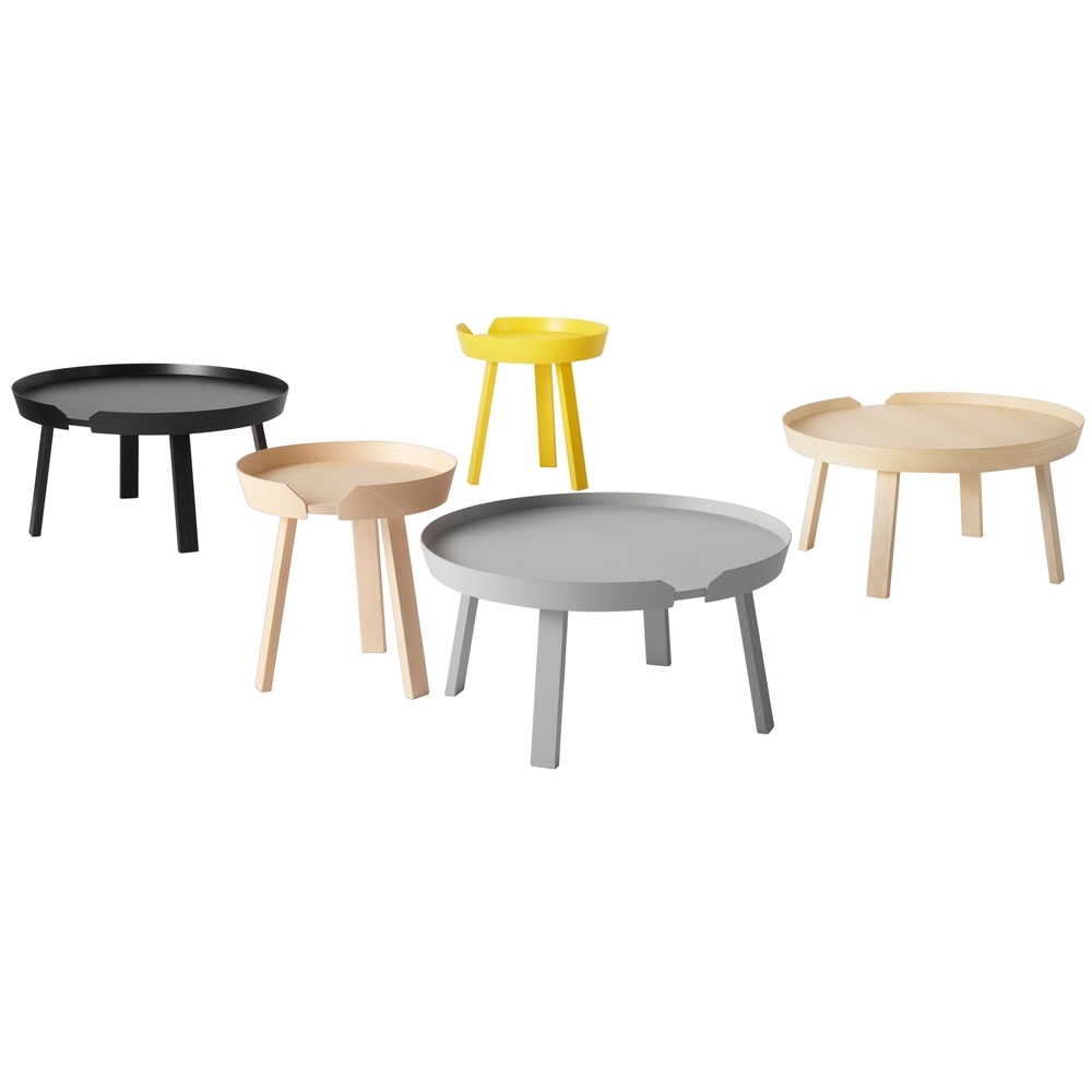 table around coffee table muuto