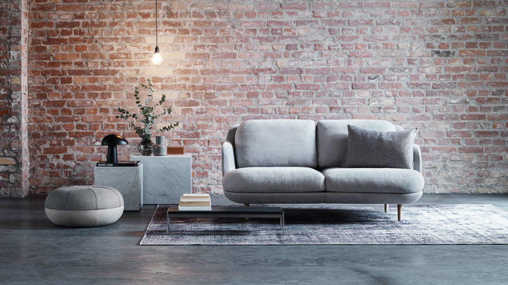 canapé lune sofa fritz hansen