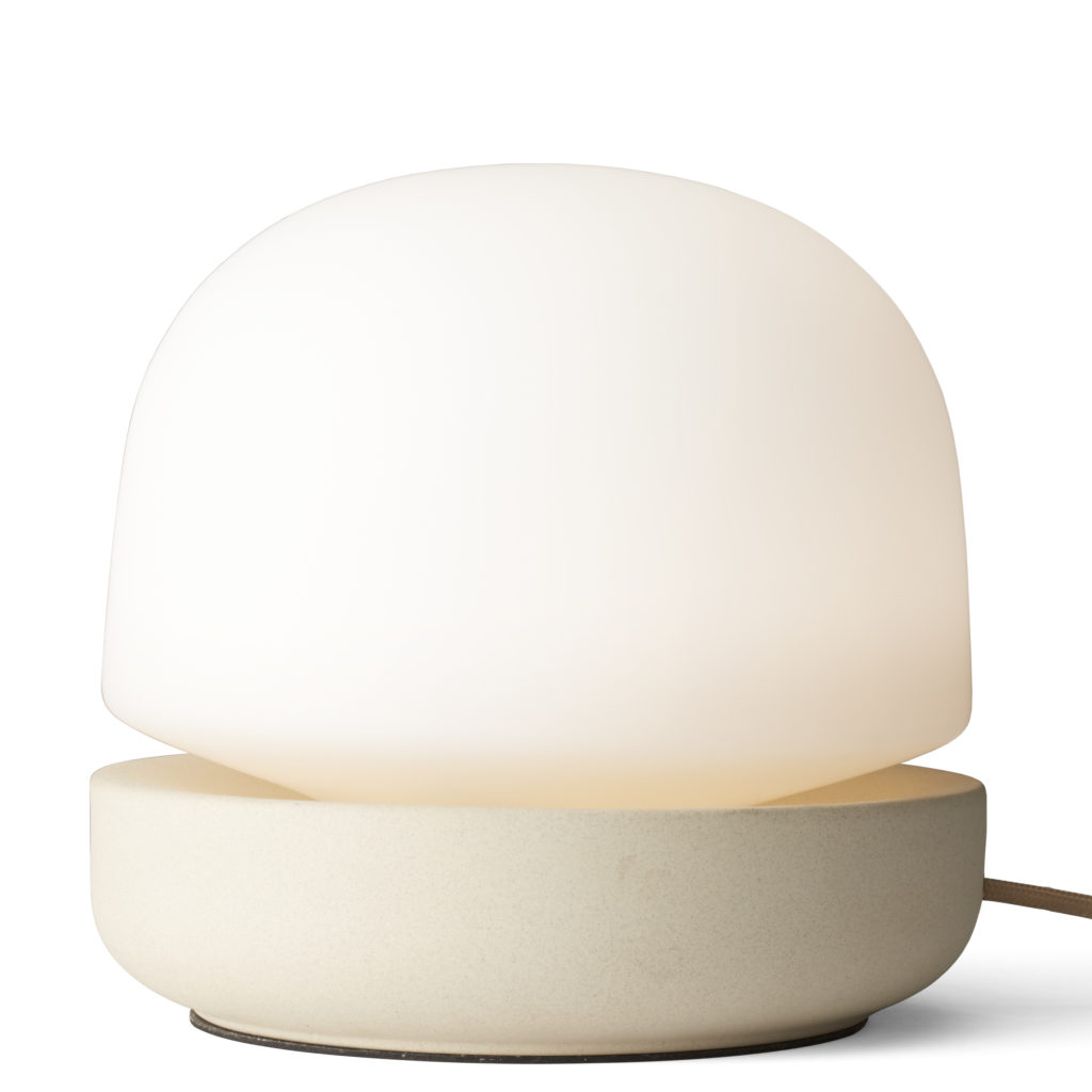 lampe de table luminaire stone table lamp menu