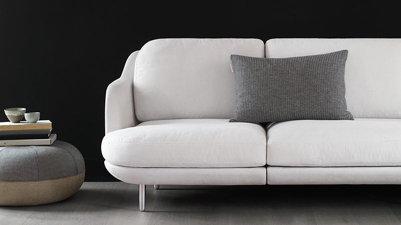 canapé lune sofa fritz hansen