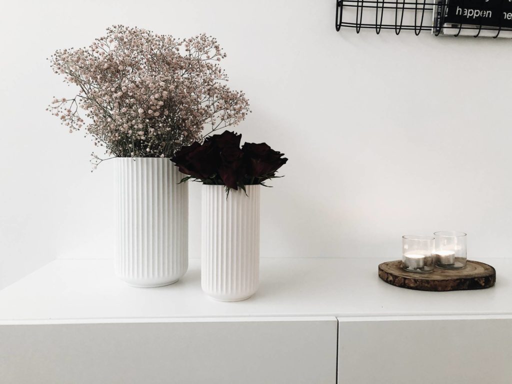 Décoration art de la table vase porcelaine verre lyngby porcelain rosendahl