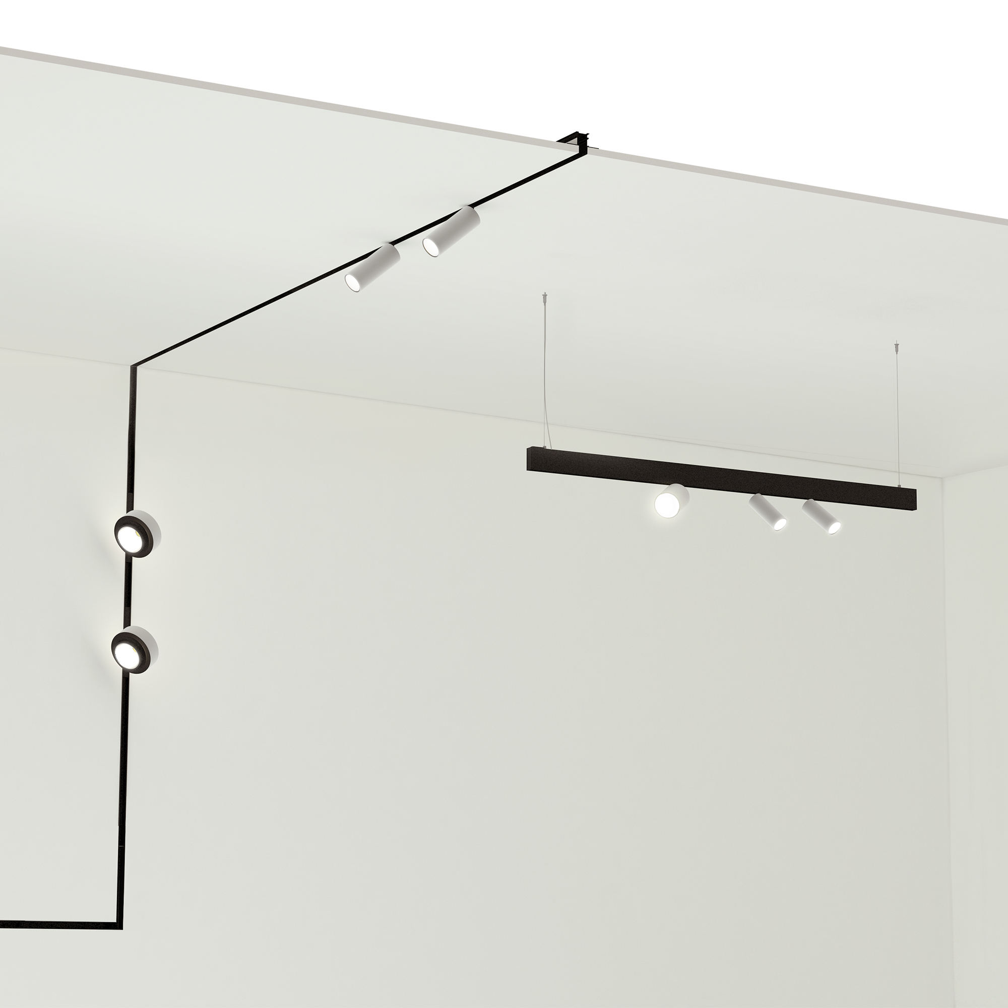 applique luminaire flos the tracking magnet