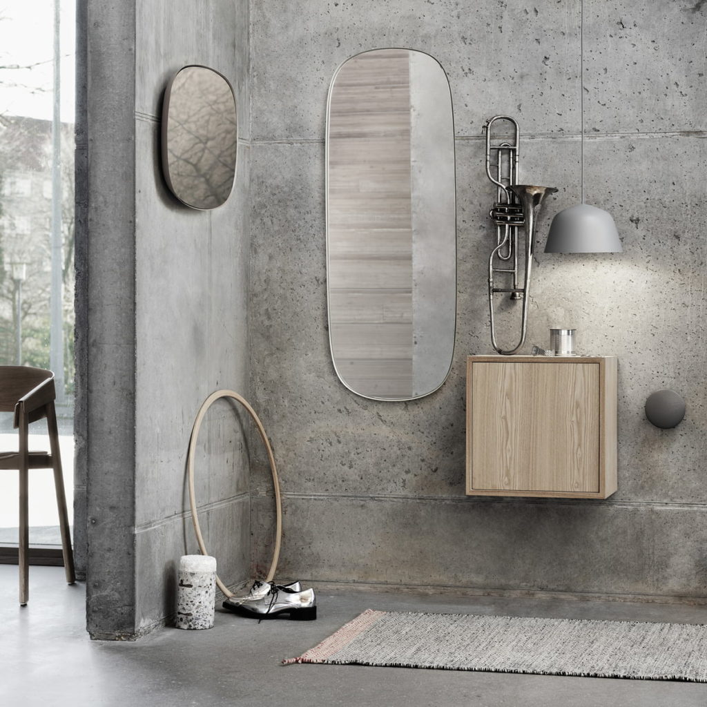 miroir murale framed mirror muuto