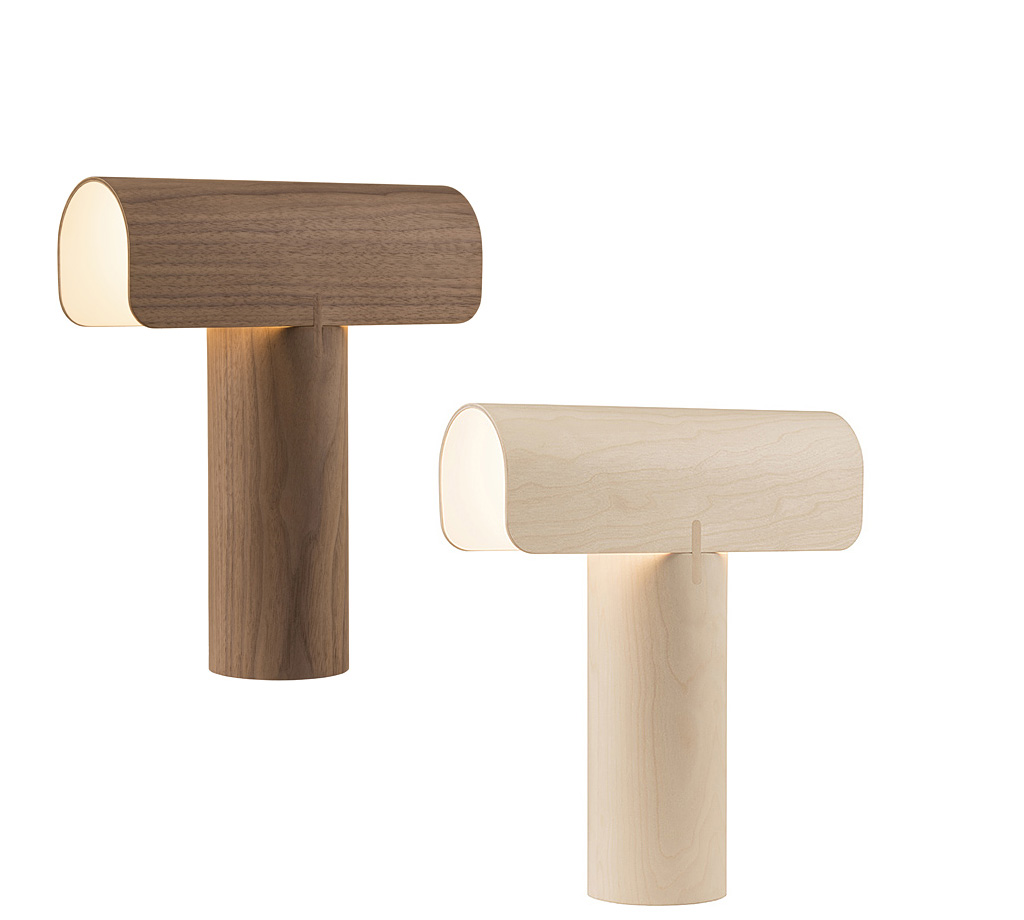 eco design bois lampe de table lampe de chevet 