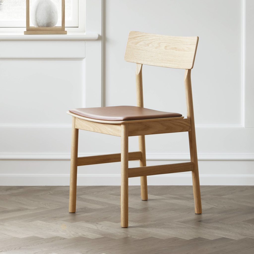 chaise pause dining chair 2.0 woud