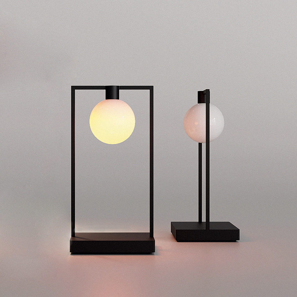 lampe de table curiosity artemide