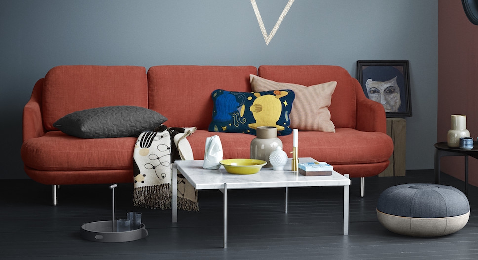 canapé lune sofa fritz hansen