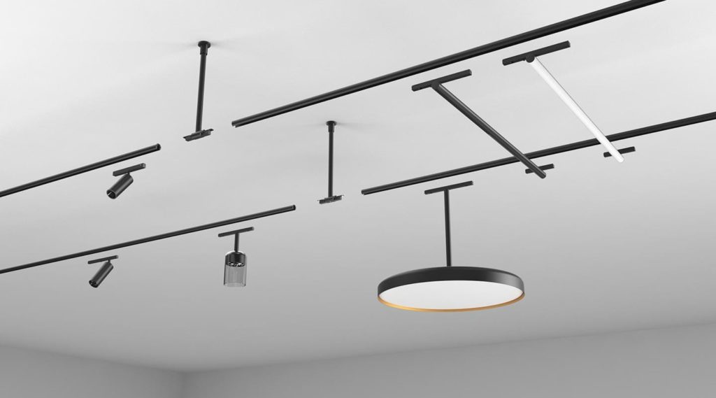 luminaire suspension infra-structure flos