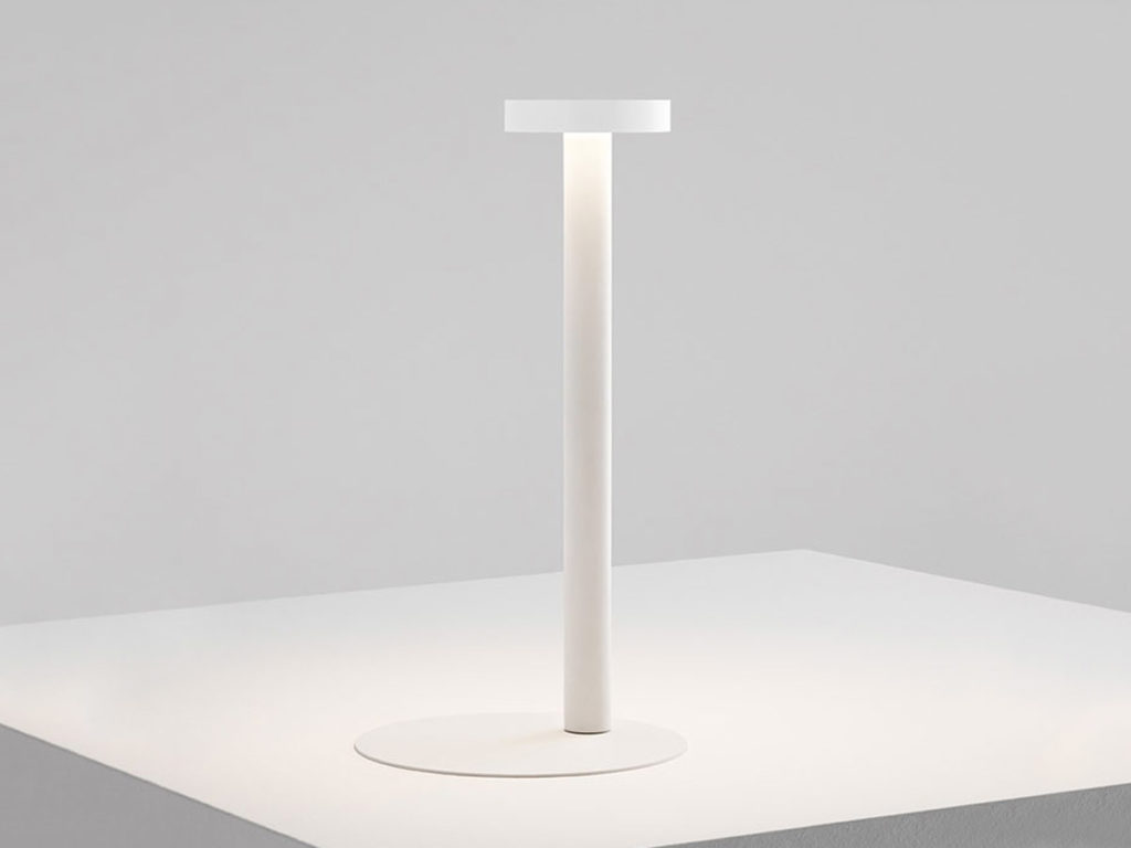 lampe de table blanche tetatet 