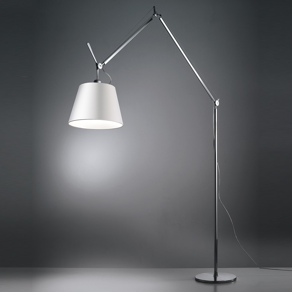 lampe de sol lampadaire artemide tolomeo mega floor