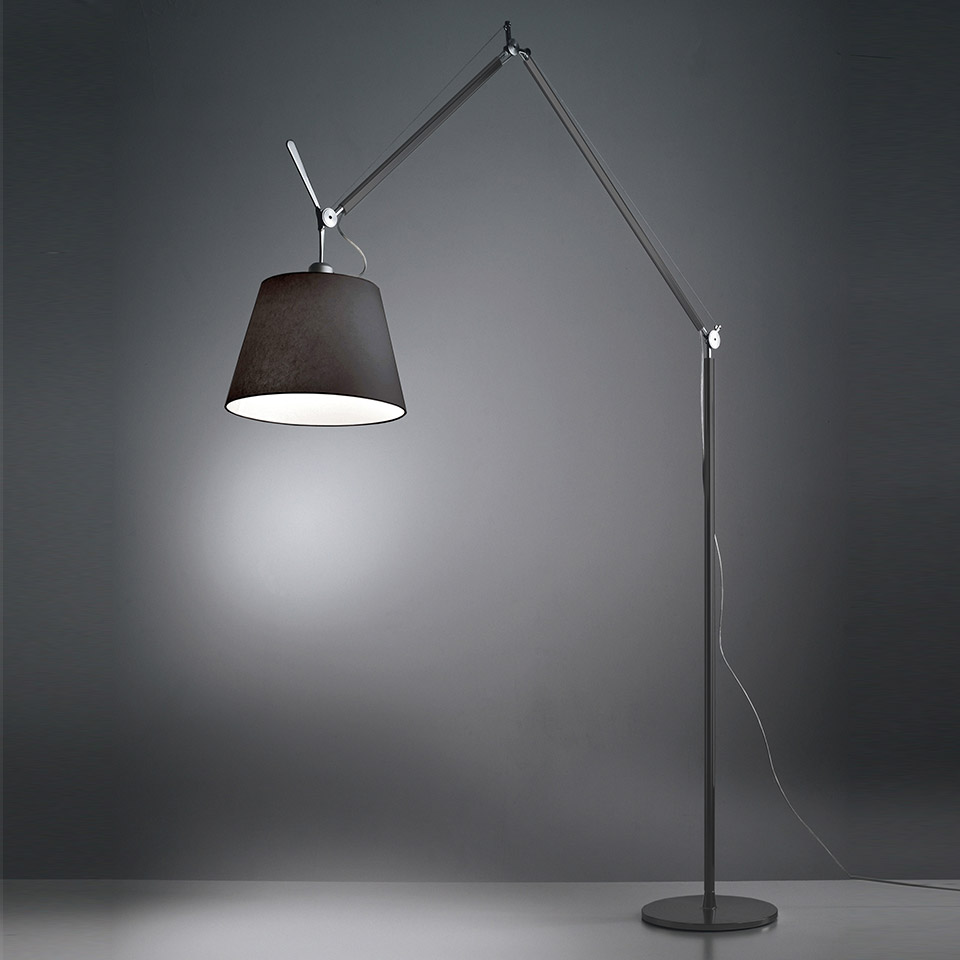 lampe de sol lampadaire artemide tolomeo mega floor