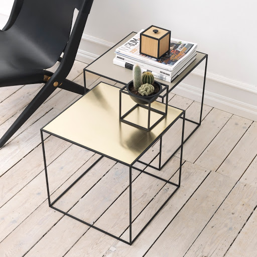 table basse twin table base by Lassen 